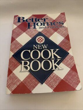 Better Homes And Garden New Cook Book 1989 Paperback Glossy